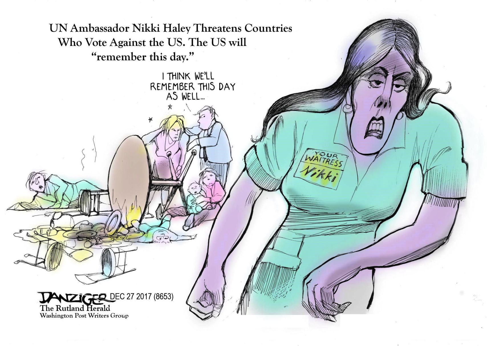 Jeff Danziger cartoon